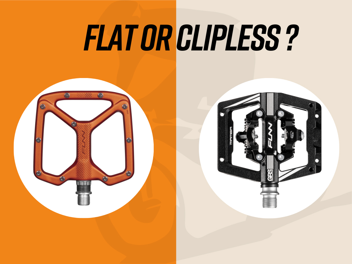 flat vs clipless pedals